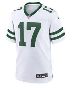 Garrett Wilson 17 New York Jets Legacy Game Men Jersey - White