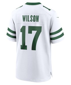 Garrett Wilson 17 New York Jets Legacy Game Men Jersey - White