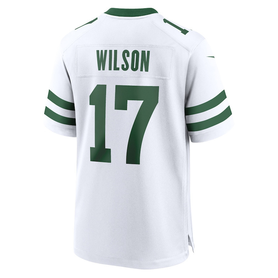 Garrett Wilson 17 New York Jets Legacy Game Men Jersey - White