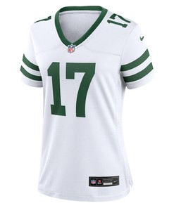 Garrett Wilson 17 New York Jets Legacy Game Women Jersey - White