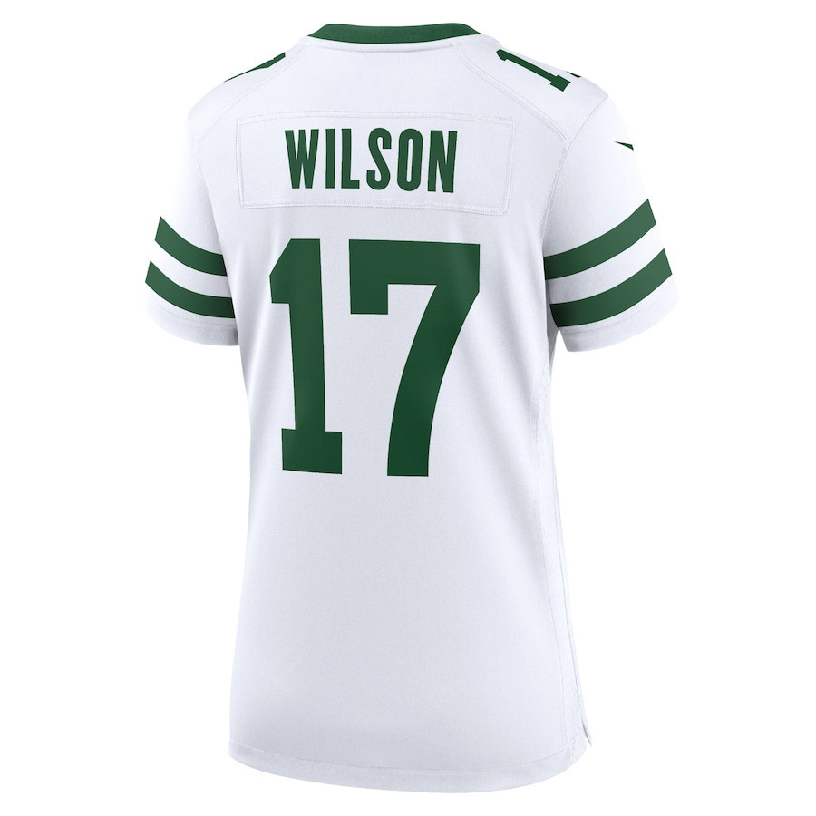 Garrett Wilson 17 New York Jets Legacy Game Women Jersey - White