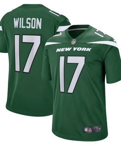 Garrett Wilson New York Jets 2022 Nfl Draft First Round Pick Player Game Jersey - Gotham Green Nfl