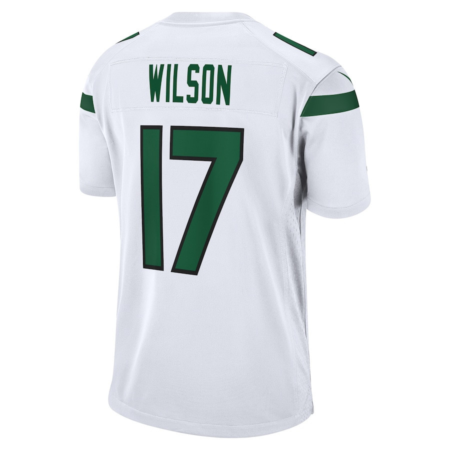Garrett Wilson New York Jets Game Player Jersey - White