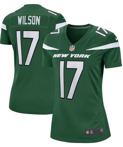 Garrett Wilson New York Jets Womens Player Game Jersey - Gotham Green Nfl