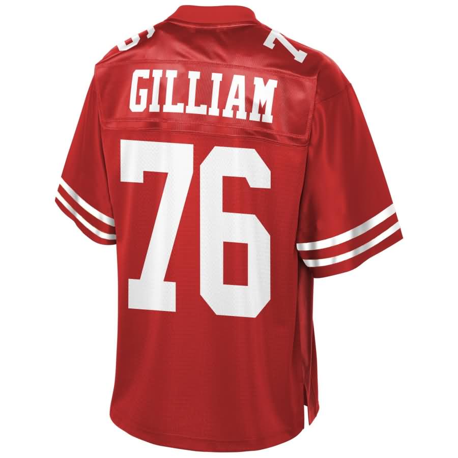 Garry Gilliam San Francisco 49ers Nfl Pro Line Team Player Jersey - Scarlet