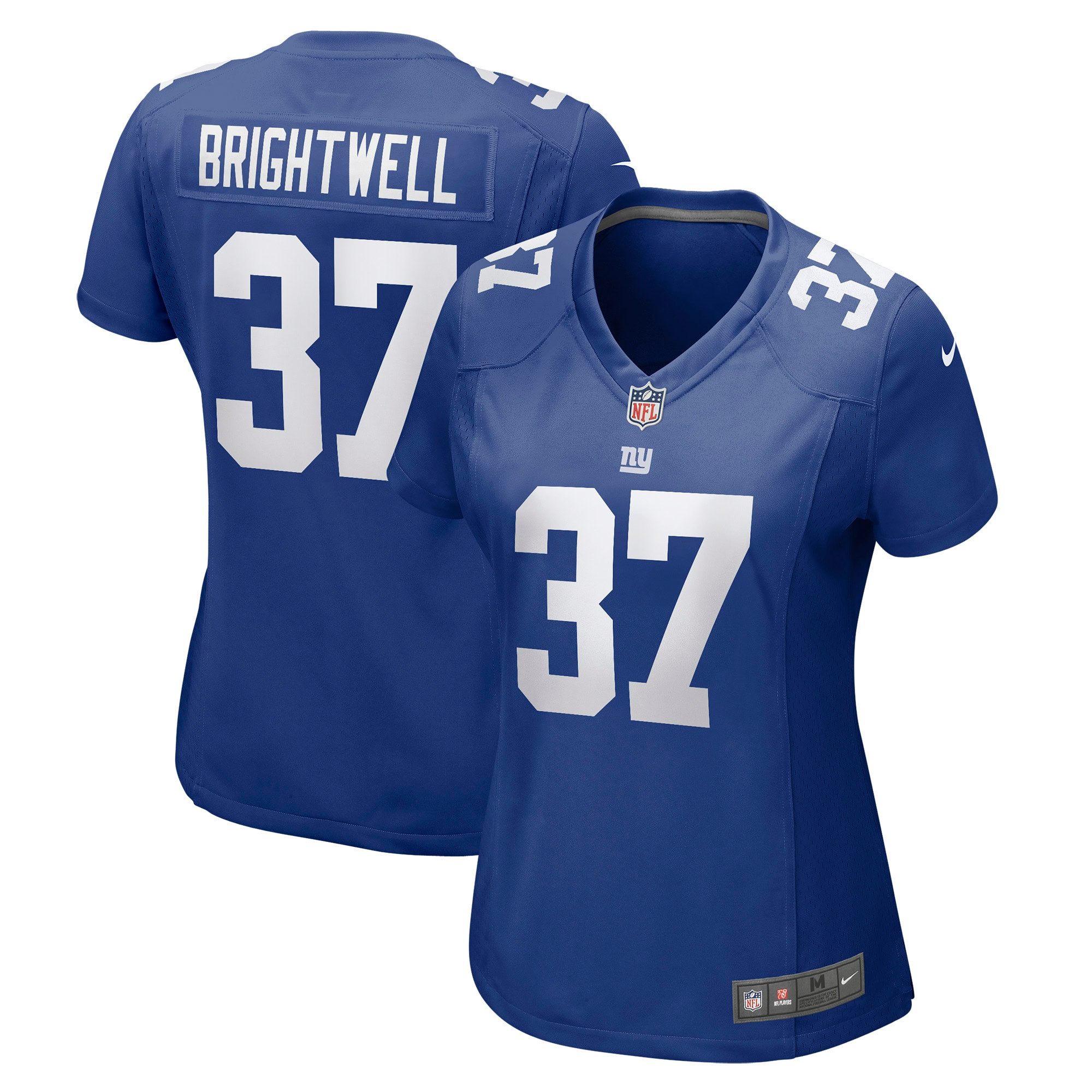 Gary Brightwell New York Giants Womens Game Player Jersey - Royal Nfl