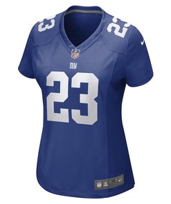 Gary Brightwell New York Giants Women's Team Game Player Jersey - Royal