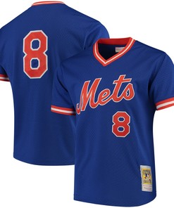 Gary Carter New York Mets Mitchell & Ness Batting Practice Jersey - Royal Mlb