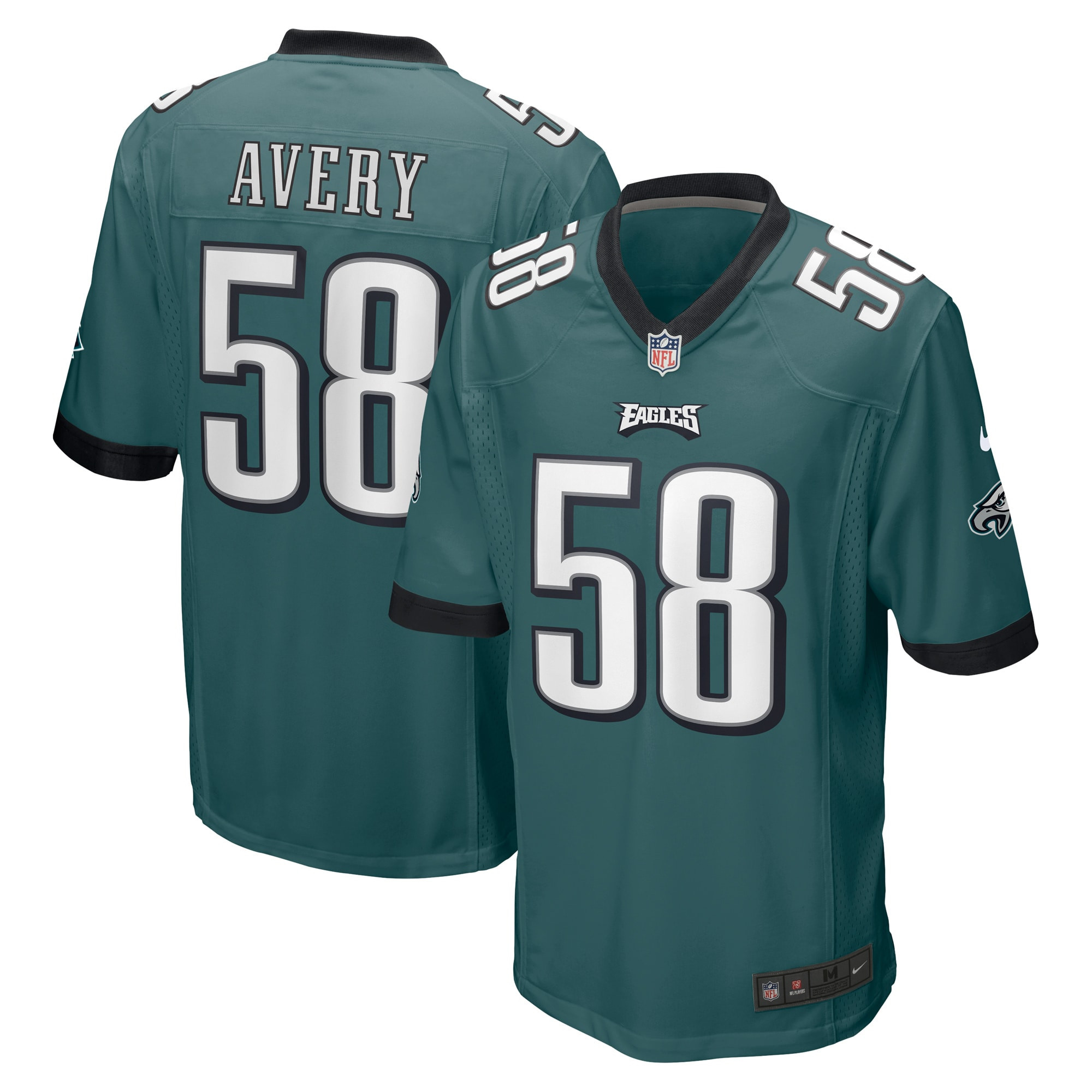 Genard Avery Philadelphia Eagles Game Jersey - Midnight Green Nfl