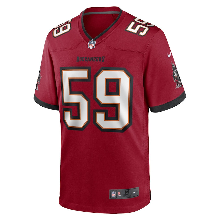 Genard Avery Tampa Bay Buccaneers Game Player Jersey - Red