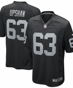 Gene Upshaw Las Vegas Raiders Nike Game Retired Player Jersey - Black