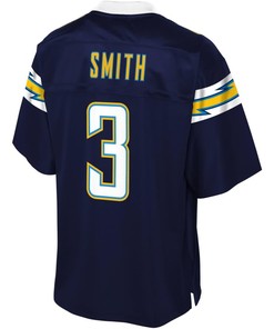 Geno Smith Los Angeles Chargers Nfl Pro Line Player Jersey - Navy