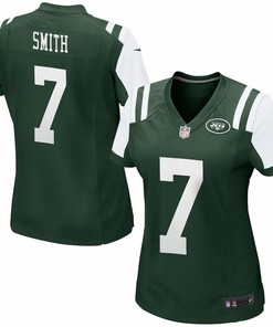 Geno Smith New York Jets Nike Womens Game Jersey - Green