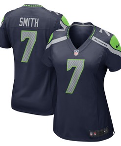 Geno Smith Seattle Seahawks Womens Game Jersey - College Navy Nfl