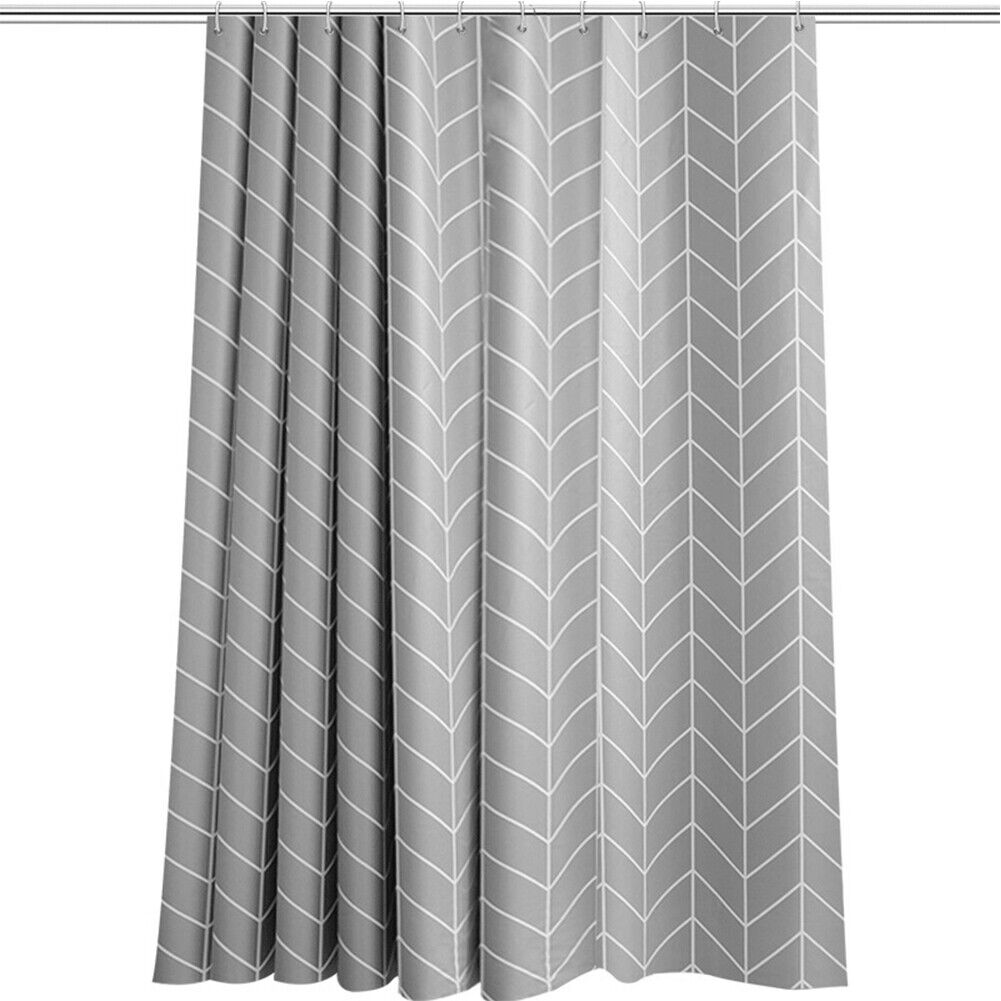 Geometric Pattern Shower Curtain Home Decor