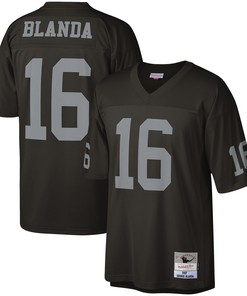George Blanda Las Vegas Raiders Mitchell & Ness 1967 Legacy Replica Jersey - Black Nfl