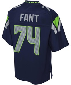 George Fant Seattle Seahawks Nfl Pro Line Player Jersey - College Navy