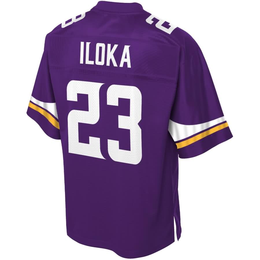 George Iloka Minnesota Vikings Nfl Pro Line Player Jersey - Purple