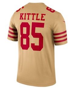 George Kittle 85 San Francisco 49ers Inverted Legend Jersey - Gold