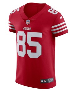 George Kittle 85 San Francisco 49ers Vapor Elite Jersey - Scarlet