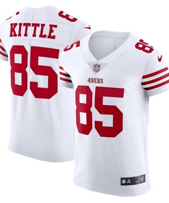 George Kittle 85 San Francisco 49ers Vapor Elite Jersey - White