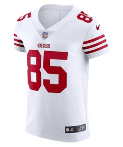George Kittle 85 San Francisco 49ers Vapor Elite Jersey - White