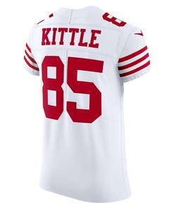George Kittle 85 San Francisco 49ers Vapor Elite Jersey - White