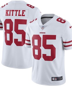 George Kittle 85 San Francisco 49ers Vapor Limited Player Jersey - White