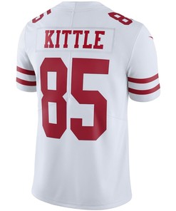 George Kittle 85 San Francisco 49ers Vapor Limited Player Jersey - White
