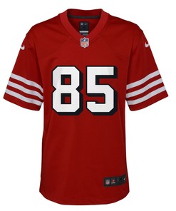 George Kittle 85 San Francisco 49ers Youth Alternate Game Jersey - Scarlet
