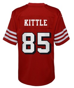 George Kittle 85 San Francisco 49ers Youth Alternate Game Jersey - Scarlet