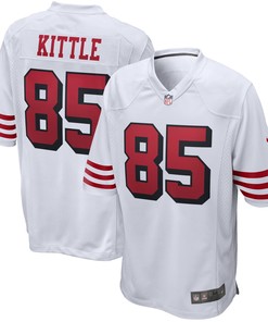 George Kittle San Francisco 49ers Alternate Game Jersey White Nfl