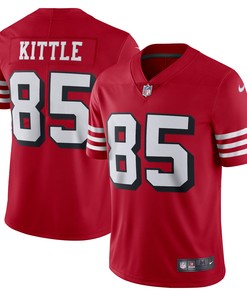 George Kittle San Francisco 49ers Alternate Vapor Limited Player Jersey Red Nfl