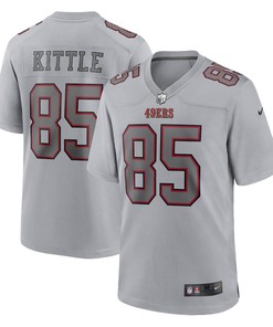 George Kittle San Francisco 49ers Atmosphere Fashion Game Jersey - Gray