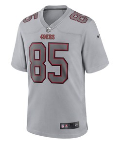 George Kittle San Francisco 49ers Atmosphere Fashion Game Jersey - Gray