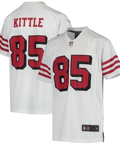 George Kittle San Francisco 49ers Color Rush Game Jersey White Nfl