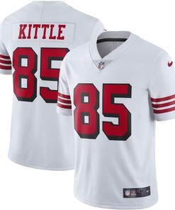 George Kittle San Francisco 49ers Color Rush Vapor Limited Jersey White Nfl