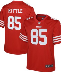 George Kittle San Francisco 49ers Game Jersey Scarlet Nfl