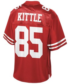 George Kittle San Francisco 49ers Nfl Pro Line Team Player Jersey - Scarlet