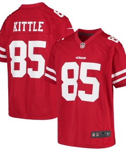 George Kittle San Francisco 49ers Player Game Jersey Scarlet Nfl