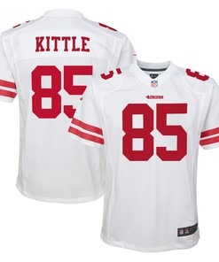 George Kittle San Francisco 49ers Player Game Jersey - White Nfl