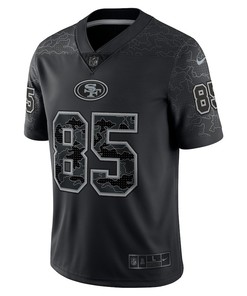 George Kittle San Francisco 49ers RFLCTV Limited Jersey - Black