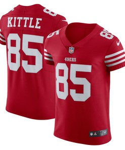 George Kittle San Francisco 49ers Vapor Elite Jersey Scarlet Nfl