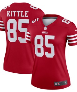 George Kittle San Francisco 49ers Womens Legend Jersey - Scarlet Nfl