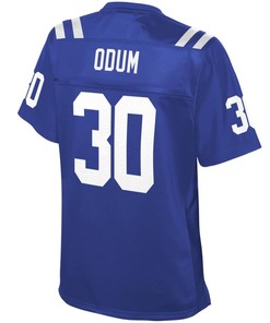 George Odum Indianapolis Colts Nfl Pro Line Womens Player Jersey - Royal