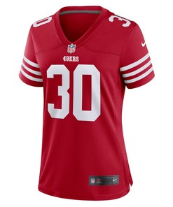 George Odum San Francisco 49ers Women's Game Player Jersey - Scarlet