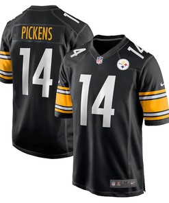George Pickens Pittsburgh Steelers Game Player Jersey - Black