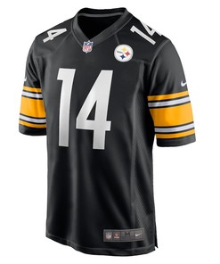 George Pickens Pittsburgh Steelers Game Player Jersey - Black