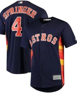 George Springer Houston Astros Official Cool Base Player Jersey - Navy