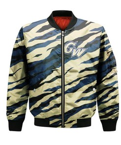 George Washington Colonials Bomber Jacket Sport Style Keep Go On - NCAA